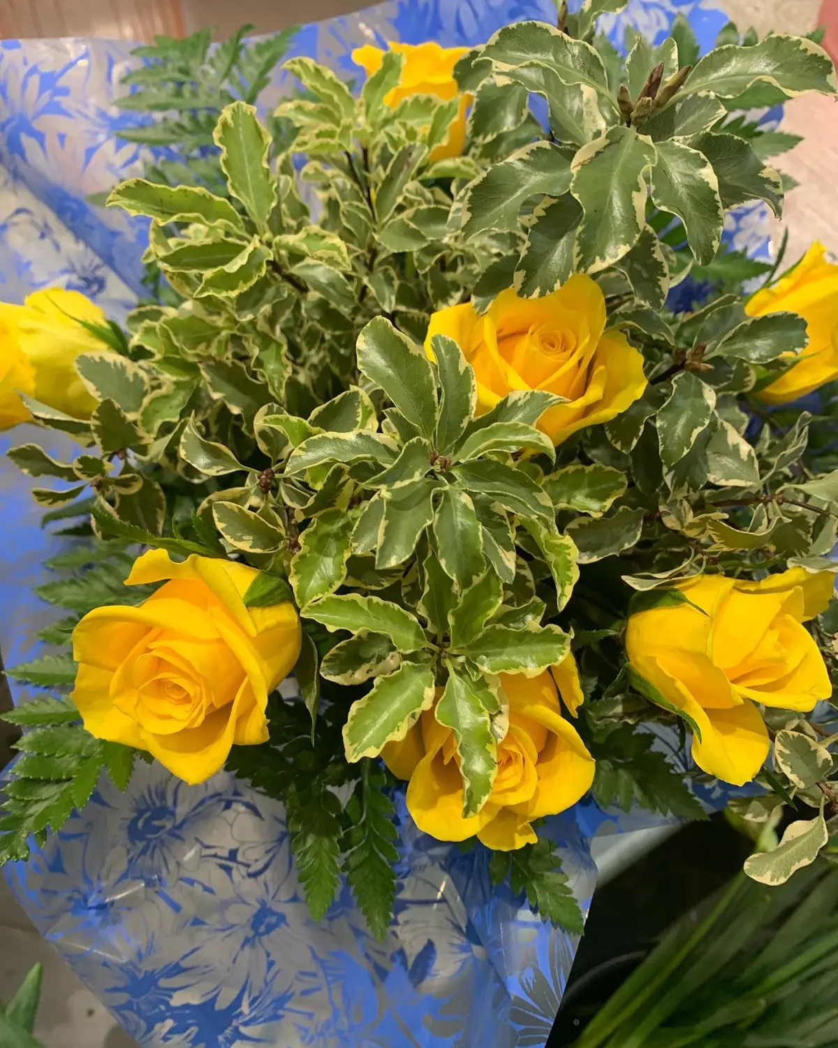 Bouquet de fleurs fraîches à Nice